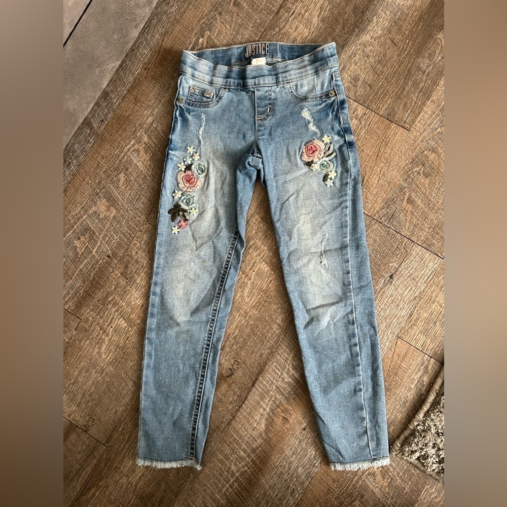 Justice Girls Jeans Size 7
